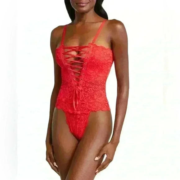 Free people x We Are HAH Spinster reversible lace bodysuit - Picture 1 of 9